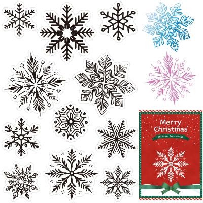 Craspire Snowflake Clear Stamps