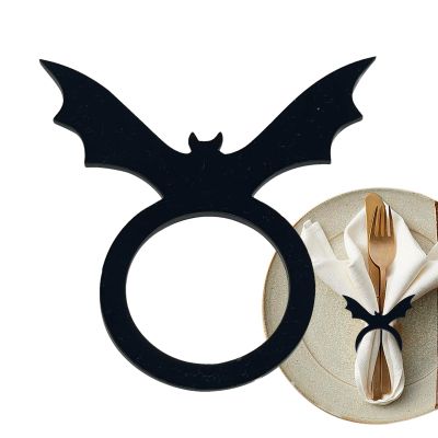 Halloween Napkin Holder | Spider Napkin Ring | Spooky Acrylic Table Decoration