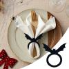 Halloween Napkin Holder | Spider Napkin Ring | Spooky Acrylic Table Decoration view 2
