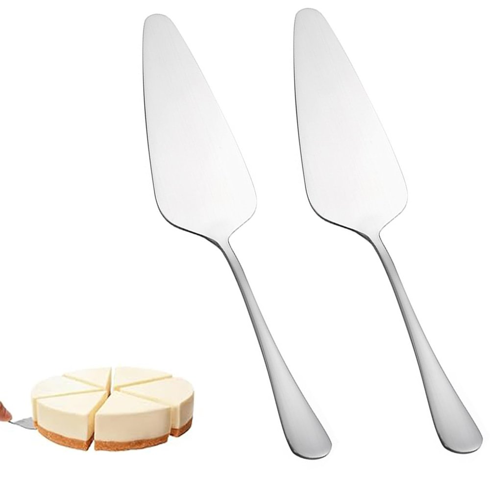 2-Piece Stainless Steel Cake Server Set