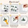 AHANDMAKER 12 Sheets Christmas Transfer Stickers view 4