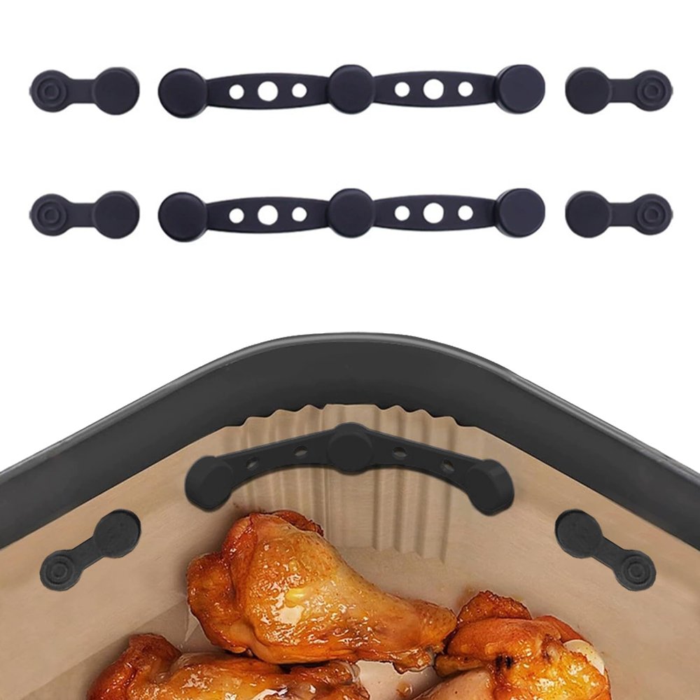 6 Silicone Magnets for Airfryer Parchment Paper