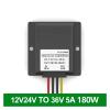 JRXFXEKW DC 12V/24V to 48V 3A Power Converter, 9V–45V Input to 57V, Automotive Boost Regulator Module view 4