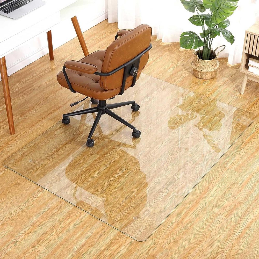 Transparent Chair Mat, Non-Slip Waterproof Desk Mat