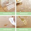 Transparent Chair Mat, Non-Slip Waterproof Desk Mat view 4