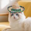 Sombrero Party Hat, Woven Mexican Sombrero with Wide Headband view 2