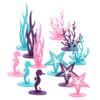 Cabilock 12-Piece Felt Ocean-Themed Table Decorations with Sea Motifs, Reusable, Random Color view 1
