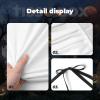 Halloween Costume with Starry-Sky Galaxy Print, Medieval Cloak with Hood view 4