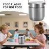 1.2 L Stainless Steel Insulated Food Container, Leakproof view 2