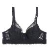 Women's Wireless Minimizer Bra, Backless, Comfortable, Adjustable Multiway, Breathable, Black, 75D view 2