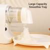 Depisuta Shaved Ice Machine, USB-Rechargeable Portable Electric Ice Shaver with 2 Cups and Tray view 3