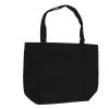 Depisuta Yoga Bag, Lightweight Canvas Fitness Bag with Large Capacity, Foldable Design for Travel, Beach, and Exercise (Black) view 1