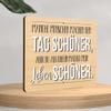 Generic Wood-Paper Card XXXI (Life Is Better with a Female Boss) view 3