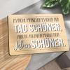 Generic Wood-Paper Card XXXI (Life Is Better with a Female Boss) view 4