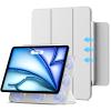 BQDIYOO Case for iPad Air 11-inch M4/M3/M2 and Air 5th/4th Gen 10.9-inch, Gray view 1