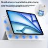 BQDIYOO Case for iPad Air 11-inch M4/M3/M2 and Air 5th/4th Gen 10.9-inch, Gray view 3