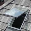 IBOWZ Roof Access Window, Basement Emergency Escape Hatch with Glass, Tempered Roof, Lockable Handle view 2
