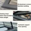 IBOWZ Roof Access Window, Basement Emergency Escape Hatch with Glass, Tempered Roof, Lockable Handle view 3