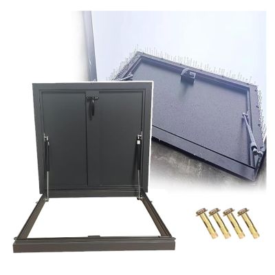 IBOWZ Roof Access Hatch Window, 20/22/24/26/28/30/32/34/36/38/40-Inch Roof Hatch Cover with Seal, Weather-Resistant Metal Hatch