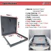 IBOWZ Roof Access Hatch Window, 20/22/24/26/28/30/32/34/36/38/40-Inch Roof Hatch Cover with Seal, Weather-Resistant Metal Hatch view 3