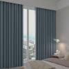 YSUEFIJO 2-Pack Blackout Curtains with Grommets view 2
