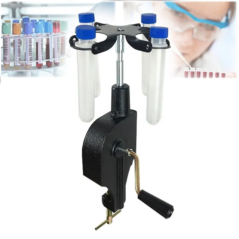 Hand-Crank Centrifuge, Manual, 1,800 rpm, for 15 mL Centrifuge Tubes