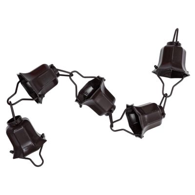 Milisten Aluminum Rain Chain for Gutters, Decorative Downspout Drainage Chain