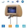 7" MP5 Car Headrest Display, Rear-Seat Monitor, USB/SD/Headphone Jack/Speaker Support, 120° Adjustable Mount, Multimedia Player for Rear-Seat Entertainment, A-Zipper view 4