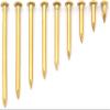 Five Gold Brass Drum Nails, 30-Pack, Various Sizes (30 × 2.8 mm) view 4
