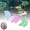 FIRSTXIU 2-Piece Unisex Silicone Webbed Swimming Gloves view 2