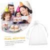 Healvian 100-Pack White Organza Drawstring Gift Bags view 3