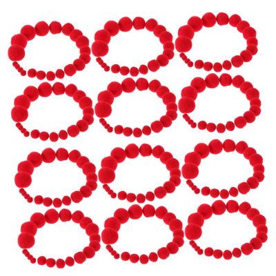 jojofuny 500-Piece Pom-Pom Craft Set, Fluffy Decorative Balls for DIY Projects, Christmas Decorations and Party Arrangements, Assorted Bright Colors