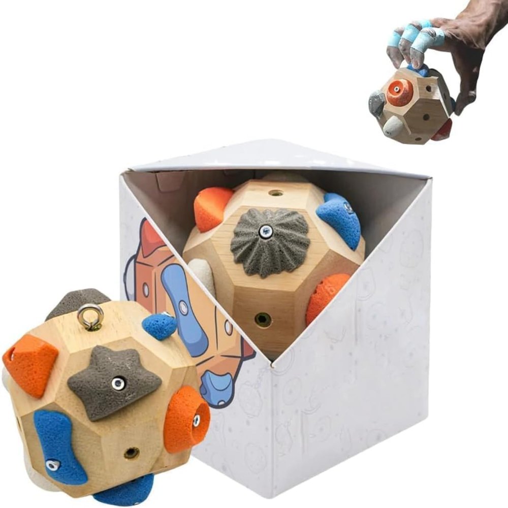 BMZZUOEBP Boulder Block Ball for Grip Strength and Precision Training