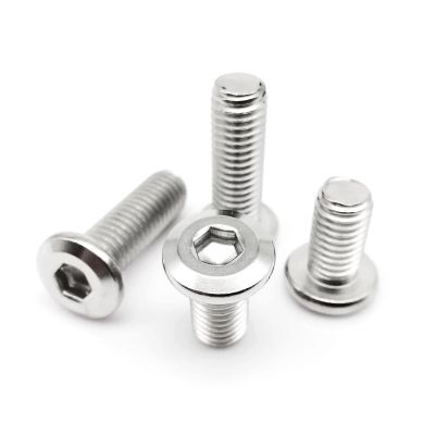 1,050-Piece M2–M8 A2-70 304 Stainless Steel Furniture Connector Screws | DIN 7991 | Hex Socket Flat-Head Machine Screws | 3–100 mm