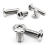 1,050-Piece M2–M8 A2-70 304 Stainless Steel Furniture Connector Screws | DIN 7991 | Hex Socket Flat-Head Machine Screws | 3–100 mm view 2