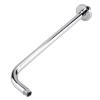Fafeicy Extra-Long Shower Arm, 16-Inch Stainless Steel Rain Showerhead, Wall Mount with Flange, G1/2 Thread, Chrome Finish view 1