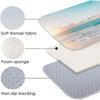Isdreem Indoor Doormat, Non-Slip, Washable, Waterfall Nature Scene, 40 x 60 cm view 4