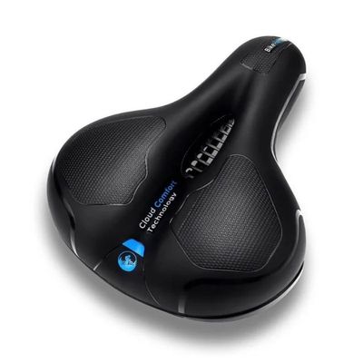 Orthofabrik Cloudride Memory Foam Saddle (Black - Blue)