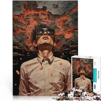 Difficult 2,000-Piece Puzzle for Adults, 70 x 100 cm