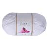 Utopia Crafts Cuddle Super Chunky Chenille Yarn, White, 100 g, 60 m, 3-Pack view 2