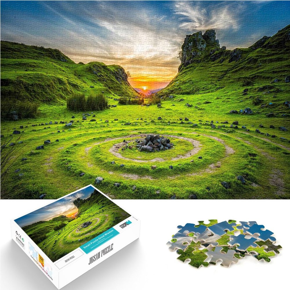2000-Piece Adult Puzzle, Isle of Skye, Scotland, 70 x 100 cm