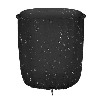 Round Outdoor Fire Pit Cover, Insulated Cover