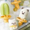 Silicone Ice Pop Molds with Cat-Shaped Sticks view 3