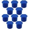 Coshar RV Water Heater Drain Plugs, 1.27 cm NPT Male Thread, PVC, Blue, 10-Pack view 1