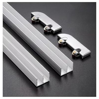 Glass Sliding Door Hardware Kit for 5 mm Panels