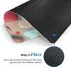 Yefan Love Pattern Mouse Pad with Non-Slip Rubber Base, 21.6 x 26.9 cm view 3