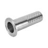 1 pc OD25 mm Hose Barb x 1.5 in Tri-Clamp 304 Stainless Steel Pipe Fitting, 150 mm Length view 2