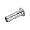 1 pc OD25 mm Hose Barb x 1.5 in Tri-Clamp 304 Stainless Steel Pipe Fitting, 150 mm Length view 3