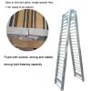 Light-Duty Roller Conveyor, 0.3 x 3 m, Unpowered Roller Conveyor for Warehouses, Factories, and Cold Storage, Ideal for Delivery Unloading and Department Store Use view 4