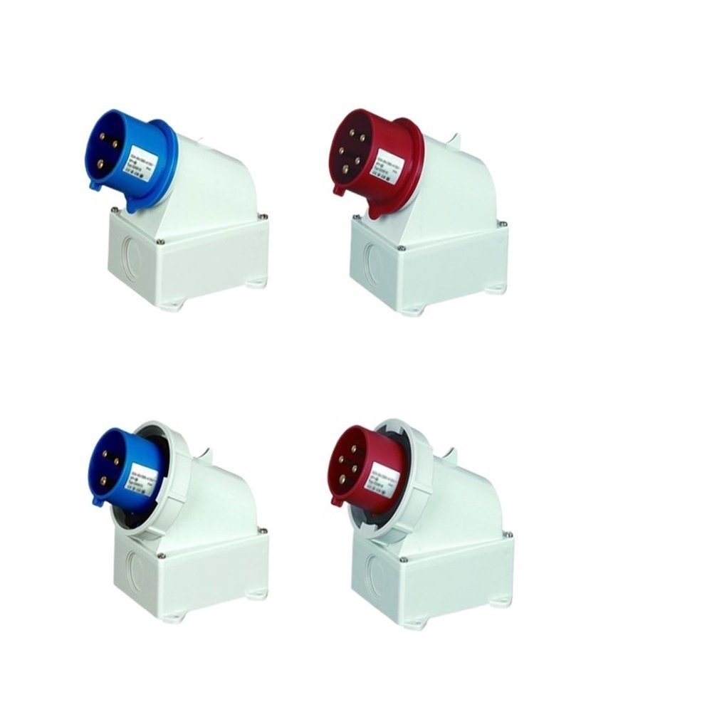 VSPPJYFG 1-Piece Surface-Mounted European Industrial Waterproof Aviation Plug, SP-354 5P32A